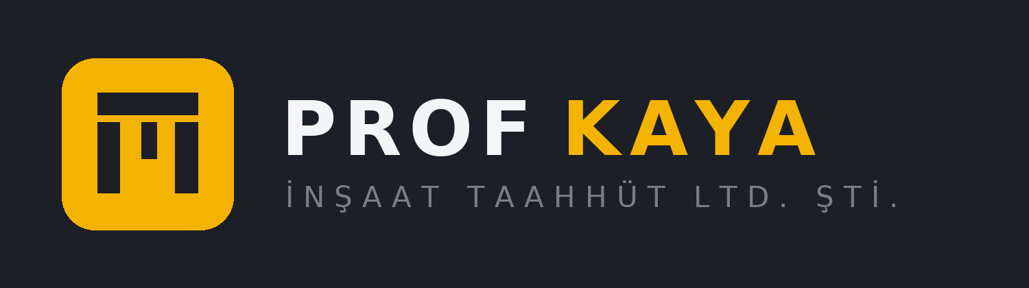 Prof Kaya İnşaat Taahhüt logosu